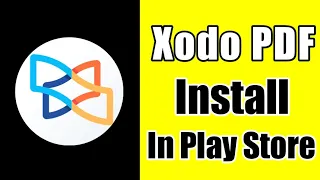 Xodo PDF App Install in Google Play Store