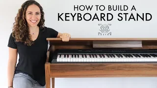 Building a Keyboard Stand // Woodworking // DIY Project