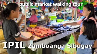 Ipil Public Market Walking Tour | 4K HDR |  Ipil Zamboanga Sibugay Local Market Walk