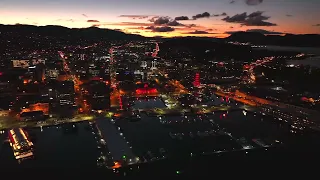 Dark Mofo | Hobart Turns Red | 4K | Mavic 3