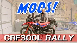 Every Mod on My CRF300L Rally - One Year In