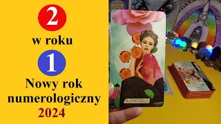 2 w 1 - Nowy rok numerologiczny 2024 - tarot, horoskop, czytanie tarota @TarotEsme