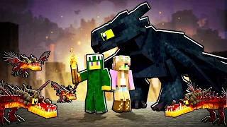 The Monstrous Nightmare Family! - Minecraft Dragons