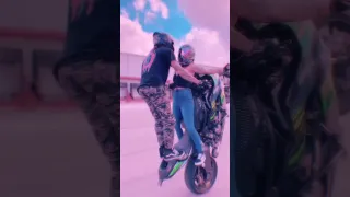 Love me Again - Stunt Riding Clip zx10r Bike Stunt India #shorts#youtube #safety #showSHORTS 😈#like🥵