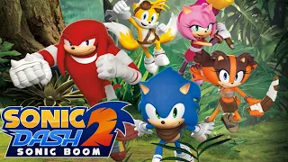 SONIC DASH 2: SONIC BOOM APK HACK MOD All 6 characters (ALL) unlocked and fully updated