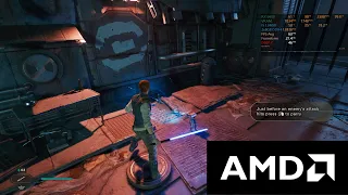 STAR WARS JEDI SURVIVOR RX 6600 ALL SETTINGS TEST!!!