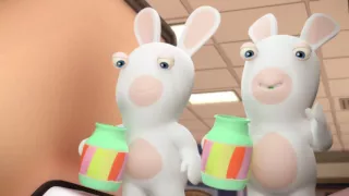 Rabbids Invasion - Escalator Rabbid