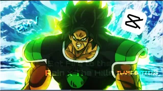 Set Fire to the Rain x The Hills | AMV | Goku vs Broly [DBS Movie]