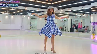 Oh, Pretty Woman (Phrased Intermediate) teach line dance | Withus Korea, Seoul