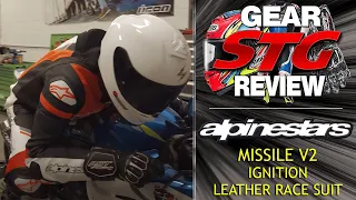 Alpinestars Missile V2 Ignition Leather Race Suit REVIEW | Sportbike Track Gear
