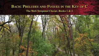 Bach: Preludes and Fugues in the Key of C from The Well-Tempered Clavier, Books 1 & 2