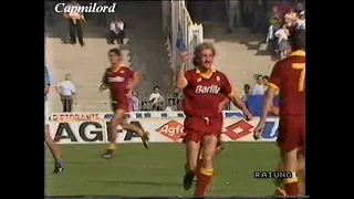 Napoli-ROMA 1-1 VOELLER 11ª giornata Ritorno 13-05-1989