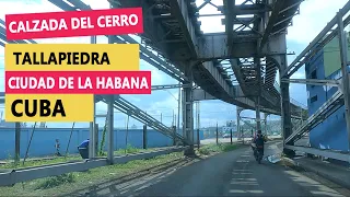 Manejando por la Calzada del Cerro y Monte hasta Tallapiedra, Centro Habana y Habana Vieja, Cuba