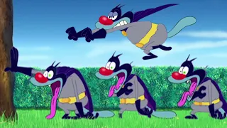 हिंदी Oggy and the Cockroaches 😎 सुपर हीरो 🦸 Hindi Cartoons for Kids