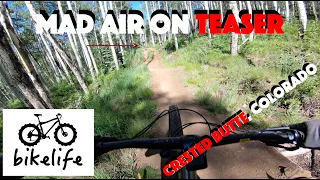 Riding the Secret Trail Teaser - Crested Butte Mountain Bike Park - Evolution Bike Park Colorado