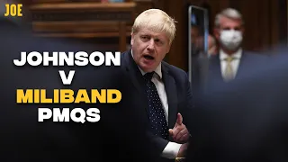 PMQs: Boris Johnson hammered as Ed Miliband returns to PMQs