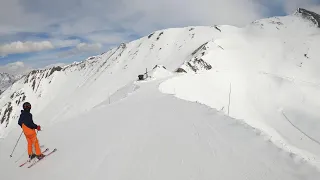 Piste Combe Blue    La Norma/Valfrejus Ski