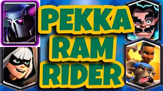 🏆 *NEW* Season High 6529 🏆 | Best Pekka Ram Rider Bridge Spam | Top 10K Ladder | (Clash Royale)