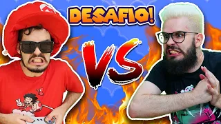 DESAFIEI EU MESMO NO KAIZO MARIO 2 IMPOSSÍVEL! (RAIZ vs NUTELLA)