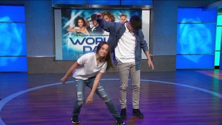 Sean Lew & Kaycee Rice Dance LIVE on KTLA