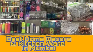 BEST Home Decor & Crockery shopping in Mumbai // Crawford Market #MumbaiMarket Series