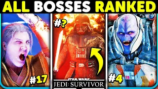 ALL Jedi Survivor Bosses Ranked WORST to BEST!