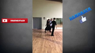 Оксана Федорова  учит танец