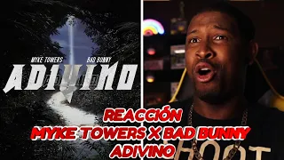 Reacción a Myke Towers x Bad Bunny | Adivino | Visualizer | Palo! 🔥