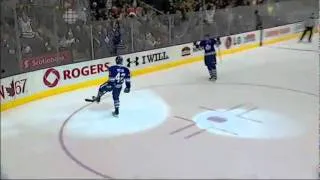 Bozak Incredible No Look Goal 12/17/11