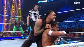 Rey Mysterio y Santos Escobar Vs Finn y Damian Parte 2 - WWE SmackDown 21 de Abril 2023 Español
