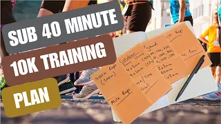 How to Write a 10k Training Plan // Sub 40 Minute Summer Training Series 2023