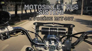 Motosiklet Ses Sistemi / Avoeise MT487