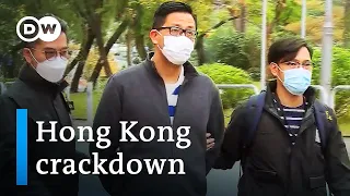 Hong Kong police arrest dozens of pro-democracy activists | DW News