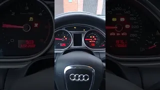 Запуск Audi q7 4.2 tdi с утра зимой