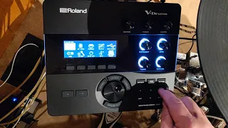 Multi-Channel Output on a Roland TD-27 Kit.