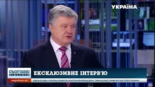 Ексклюзивне інтерв’ю Петра Порошенка