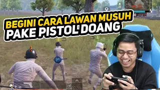 CHALLENGE PAKE PISTOL DOANG DI RANK ACE