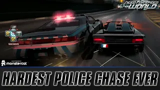 HARDEST POLICE CHASE EVER!!! | Need For Speed World