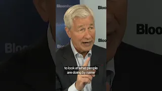 JPMorgan CEO Jamie Dimon’s thoughts on a short selling ban. #bloomberg #shorts
