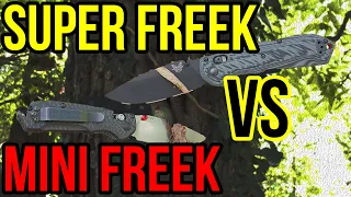 Benchmade Mini Freek 565-1 vs "Super" Freek 560BK-1: They're both great, but which one is for you?