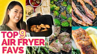 9 of the BEST things to make in the Air Fryer! What I make over and over!