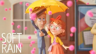 Soft Rain 2023 Animated Short Film | Sacha Goedegebure