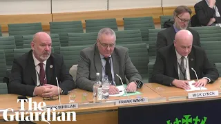 Heads of rail unions take questions at transport committee – watch live