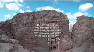 Seven Wonders of the World - Petra - in  360 Degree Video/VR