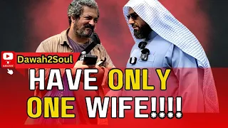 Jewish Man Told Sheikh Mohammed Not To Marry More Than One! Speakers Corner