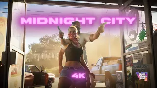 GTA 6 Trailer [ Edit 4K ] | midnight city - m83 [edit audio] | Grand Theft Auto