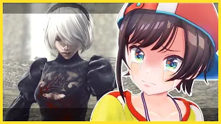 Subaru Plays NieR: Automata For The First Time [HOLOLIVE / ENG SUB]