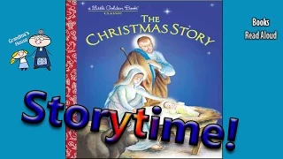 THE CHRISTMAS STORY Read Aloud ~ Christmas Stories ~  Bedtime Story Read Along Books