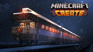 POLAR EXPRESS Carriage with Create Mod | 🎅 Tutorial Part 2