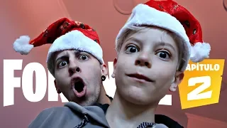 EL DUO NAVIDEÑO ROMPIENDO EN FORTNITE | Robleis